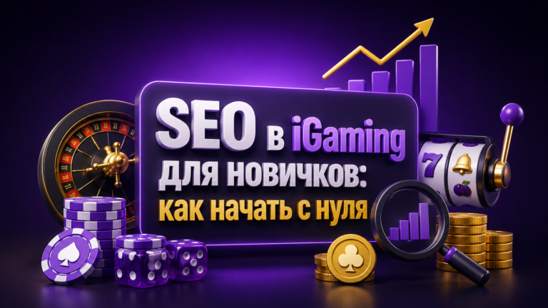 SEO в iGaming для новичков: как начать и получить первый трафик 