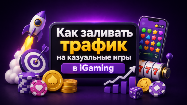 Как заливать трафик на казуальные игры в iGaming