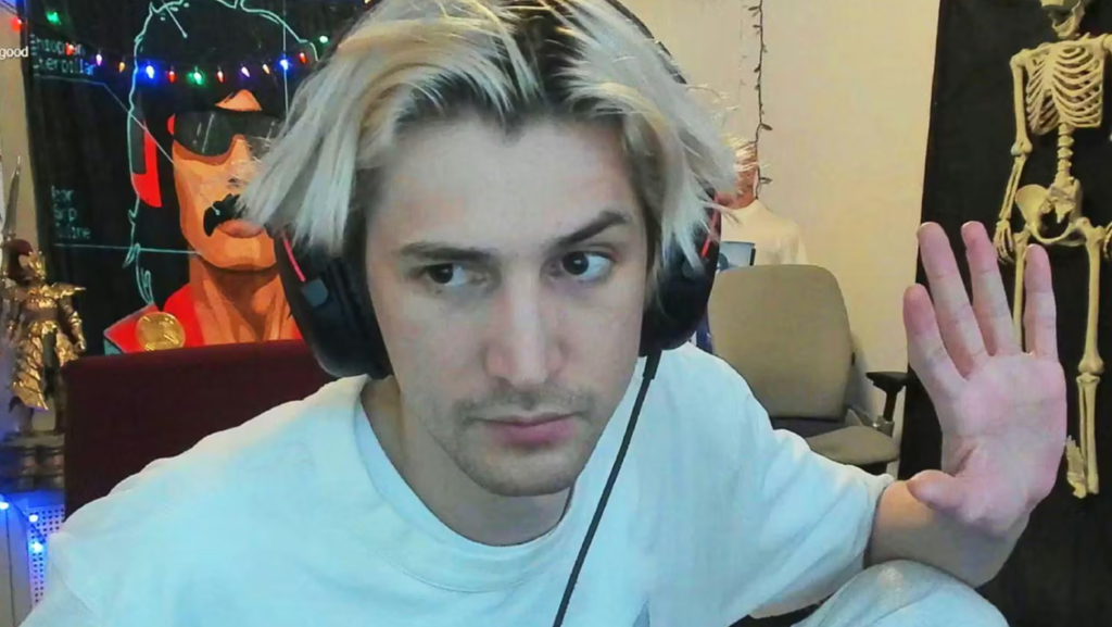 Фото стримера xQc