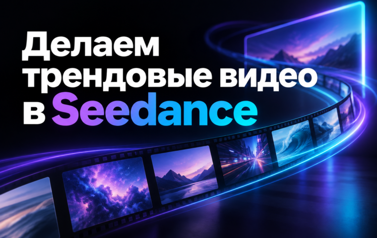 Создаем трендовые видео в Seedance 2.5  