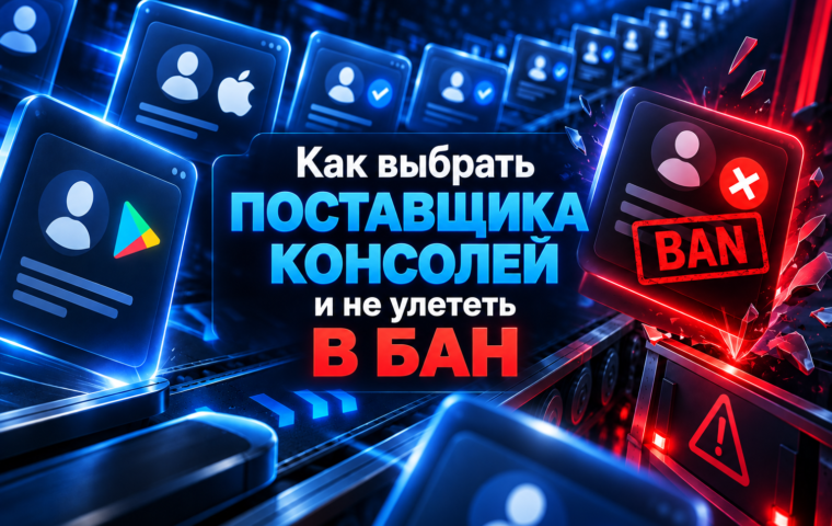 Как выбрать поставщика консолей и не купить бан: что проверить до оплаты, чтобы аккаунт дожил до окупаемости