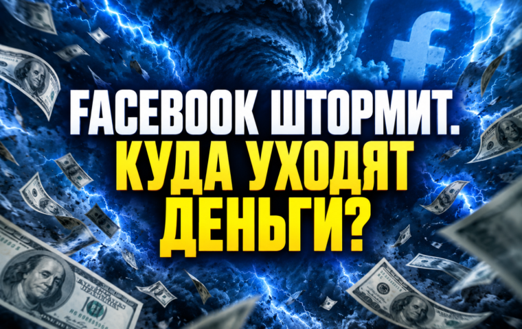 Потери трафика в медиабаинге: пять мест, где команда теряет деньги в шторм Facebook* 